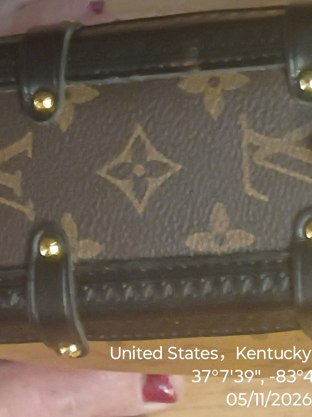 Louis Vuitton Monogram Trunk Clutch with Gold Hardware - Picture 2 of 9